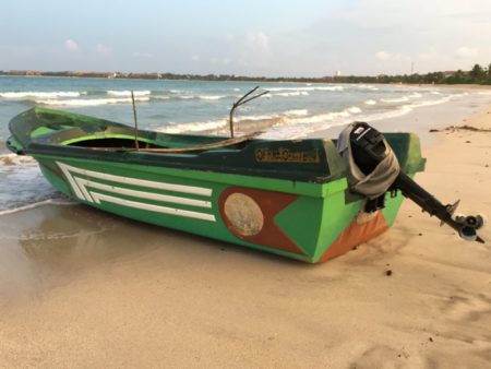 Passekudah Bay fishing boat
