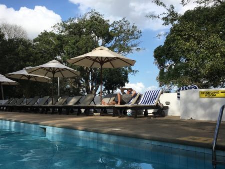 Hotel pool, Lakeside at Nuwarawewa Relaxing at Nuwarawewa