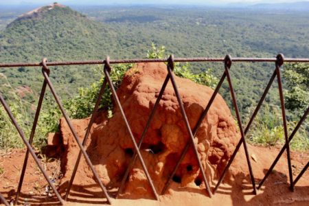 Sigiriya Rock aerial view