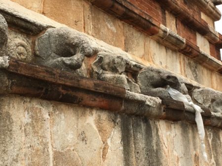 Stone elephants, Jetavanarama Dagoba