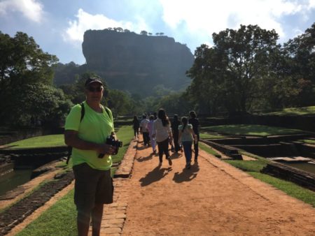 Walking to Sigiriya Rock
