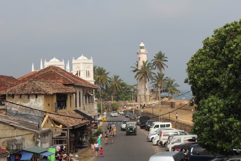 Galle Dutch town and lighthouse Galle Dutch town and lighthouse