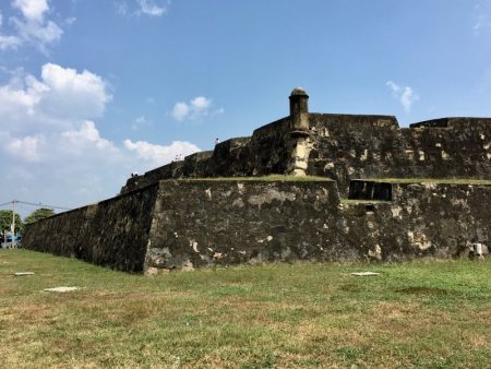Galle Dutch town city wall