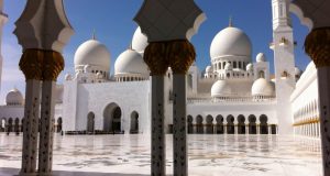 Sheikh Zayed Mosque, from Dubai to Abu Dhabi