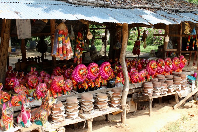 Souvenirs and curd and honey Souvenirs and curd and honey, Sri Lanka's South Coast