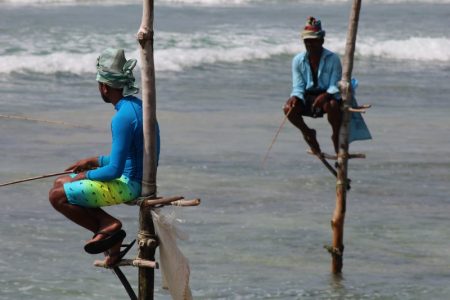 Sri Lanka's South Coast stilt fishermen