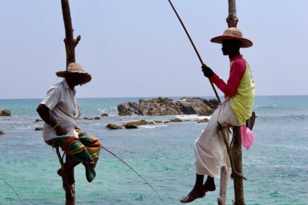 Sri Lanka's South Coast stilt fishermen