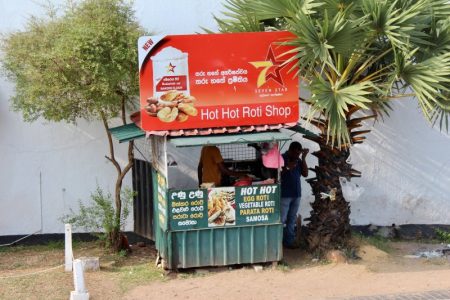 Sri Lanka South Coast kiosk