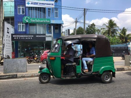Sri Lankan three wheeler