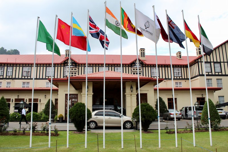 The half-timbered Nuwara Eliya Grand Hotel The Grand Hotel Nuwara Eliya