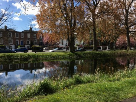 Canal side houses, Dublin