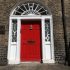 Dreaming about travel: a Dublin door