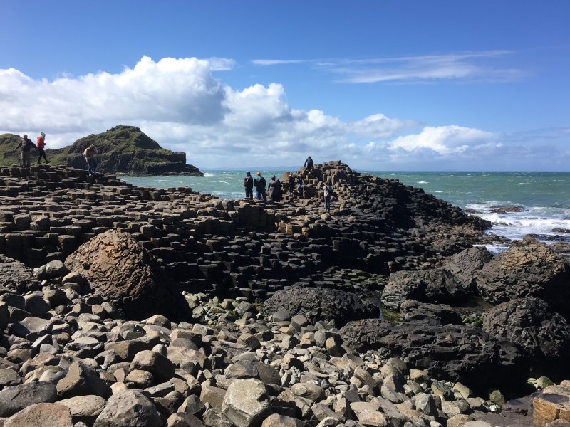 Giant's Causeway day trip, stone columns