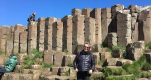 Giants Causeway high stone columns