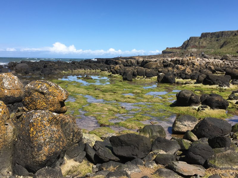 Giants Causeway view from the walk