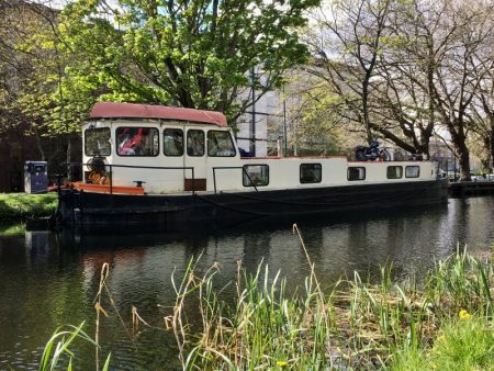 Grand Canal houseboat, Dublin
