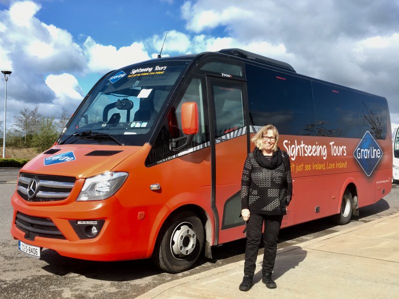 My Gray Line tour bus