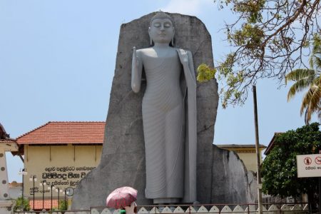 Sri Lanka's Sout Coast Buddha statue