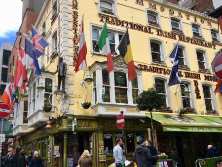 Self-guided Dublin walking tour, Temple Bar walking area