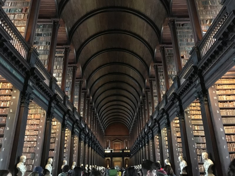 Self-guided Dublin walking tour,Trinity College Library Self-guided Dublin walking tour,Trinity College Library