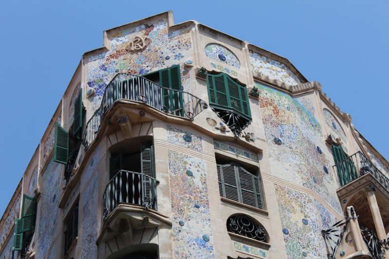 Facade of Can Forteza Rey, Palma de Mallorca Can Rei, Palma de Mallorca