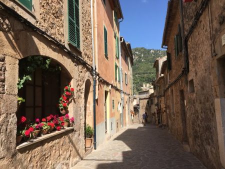 Street in Valldemossa, Mallorca