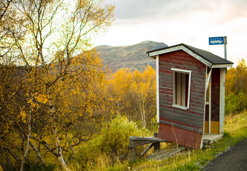 Kilpisjärvi bus stop Kilpisjärvi bus stop