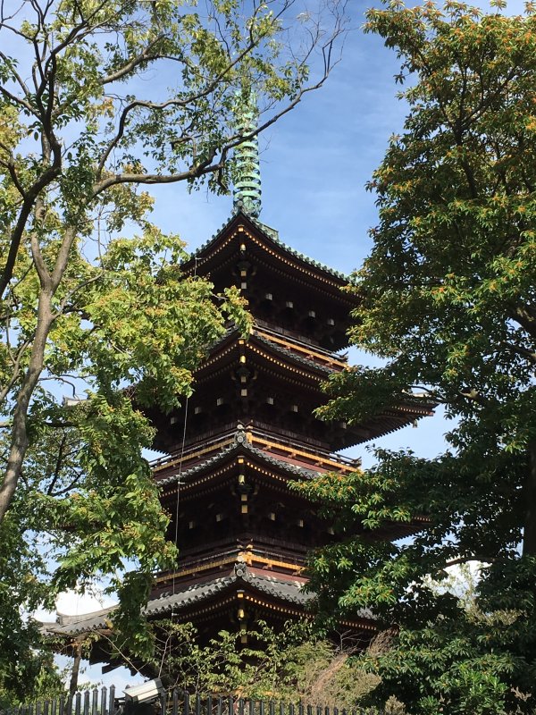 Five-storied pagoda of Ueno Park Five-storied pagoda of Ueno Park