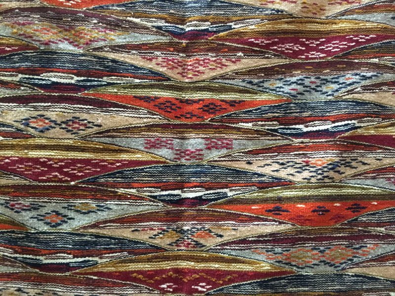 Moroccan carpet in the souks of Marrakech