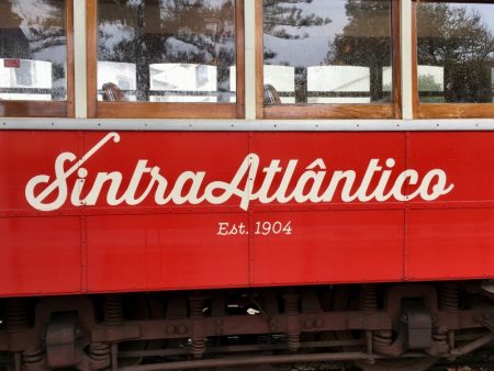 The Sintra Atlantico tram Sintra Atlantico tram to Praia da Maca