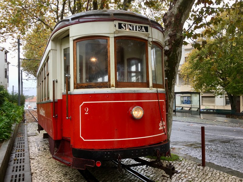 Sintra tourist tram to Praia das Maca Sintra tourist tram to Praia das Macas