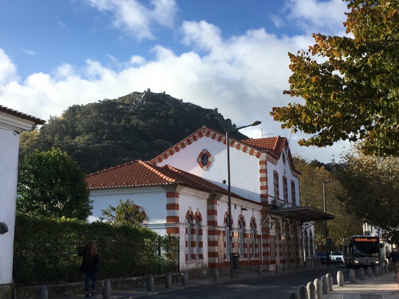 Sintra train station, Palaces of Sintra by bus Sintra train station, Palaces of Sintra by bus