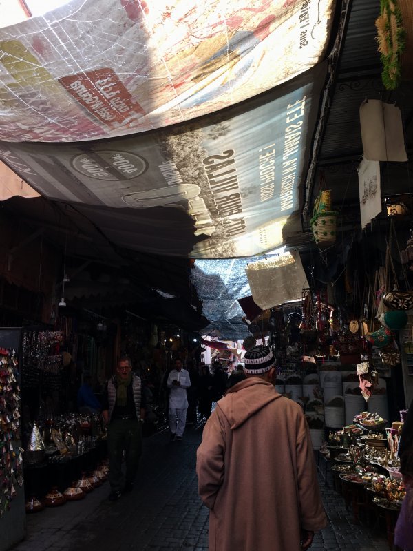 In the Souks of Marrakech