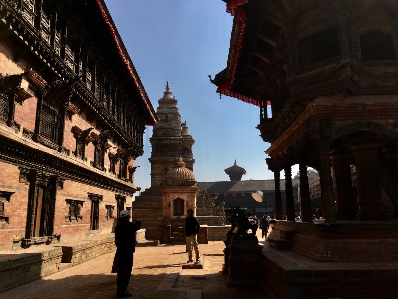 Travel in Nepal: ,culture and UNESCO sites Travel in Nepal: Bhaktapur Durbar Square and pagoda