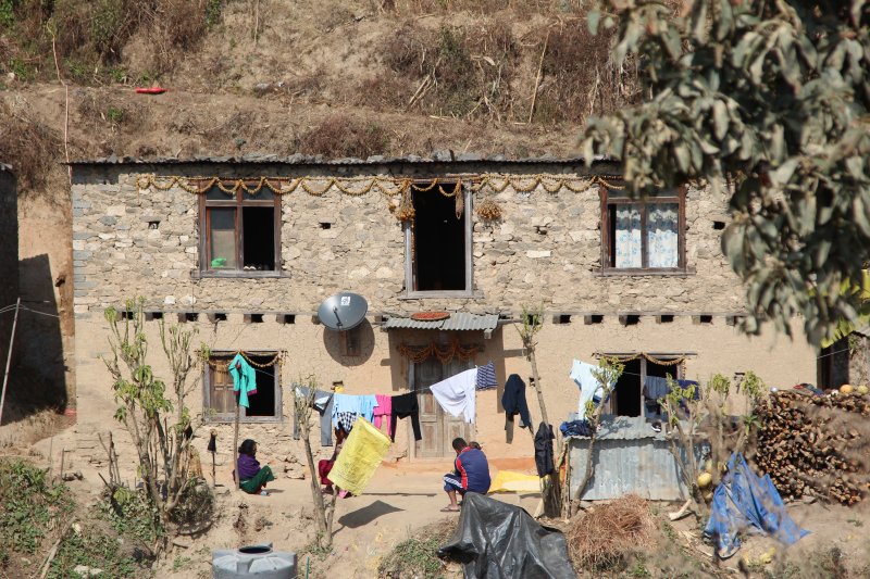 Hiking in Nepal: Nagarkot village life Nagarkot day hike through villages