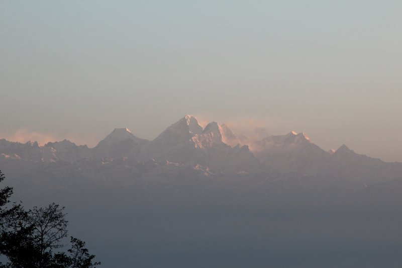 Travel in Nepal: Himalaya in morning light Travel in Nepal: Himalaya in morning light