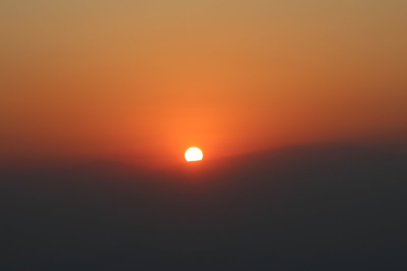 Travel in Nepal: sunrise over Himalaya Travel in Nepal: sunrise over Himalaya