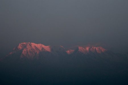 Annapurna sunrise from Sarangkot