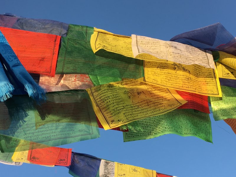 Buddhist prayer flags, Kathmandu, Nepal Buddhist prayer flags, Kathmandu, Nepal