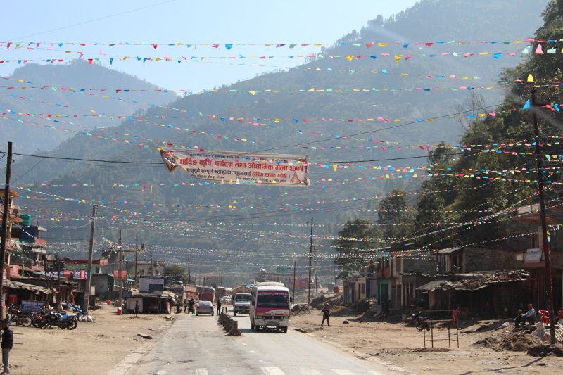 Highway village Pokhara to Kathmandu Highway village Pokhara to Kathmandu