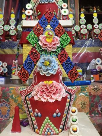 Jangchub Choeling Monastery Tibetan decoration