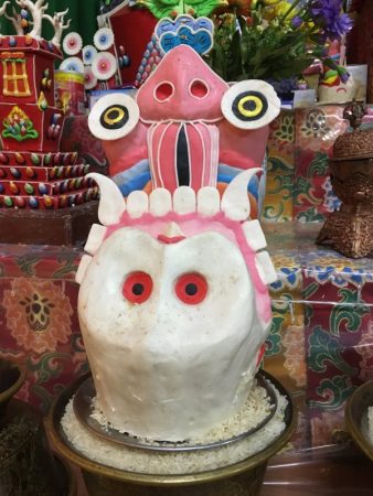 Jangchub Choeling Monastery Tibetan statue