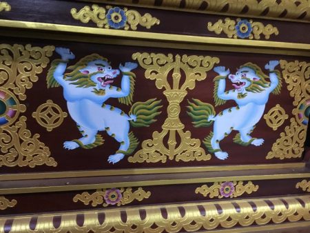 Jangchub Choeling Tibetan Monastery interior decoration
