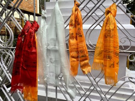 Jangchub Choeling Tibetan Monastery prayer ribbons