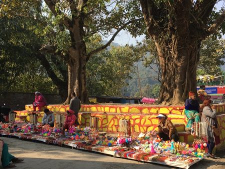 Pokhara lakeside marketplace