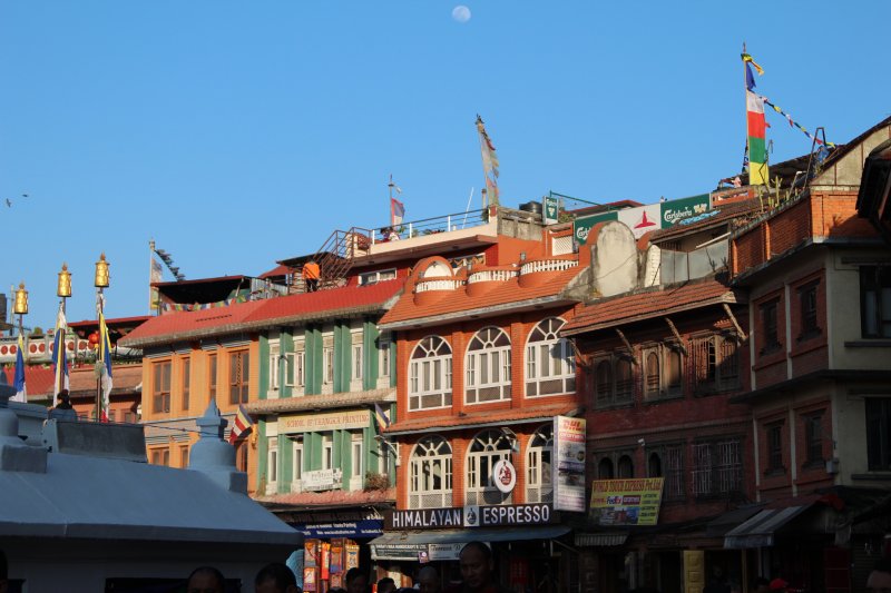 Sights around Kathmandu: Boudanath stupa square Sights around Kathmandu: Boudanath stupa square
