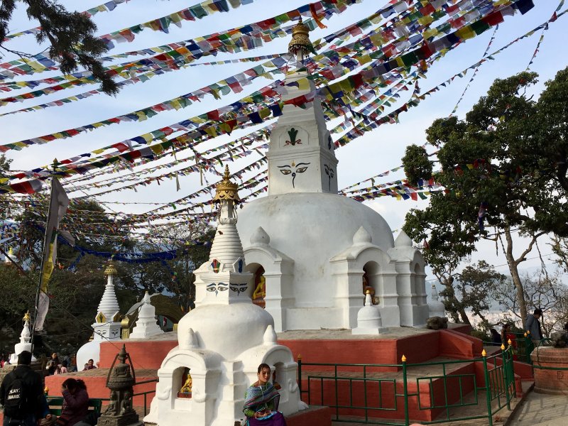 Swayambbunath Buddhist Temple, Kathmandu The monkey temple, Kathmandu