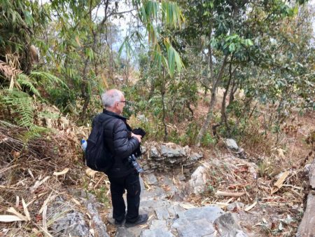 Trying to find the way to Lakeside from Sarangkot