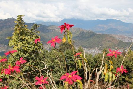 View of Pokhara hills