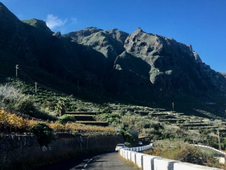 Driving around Tenerife